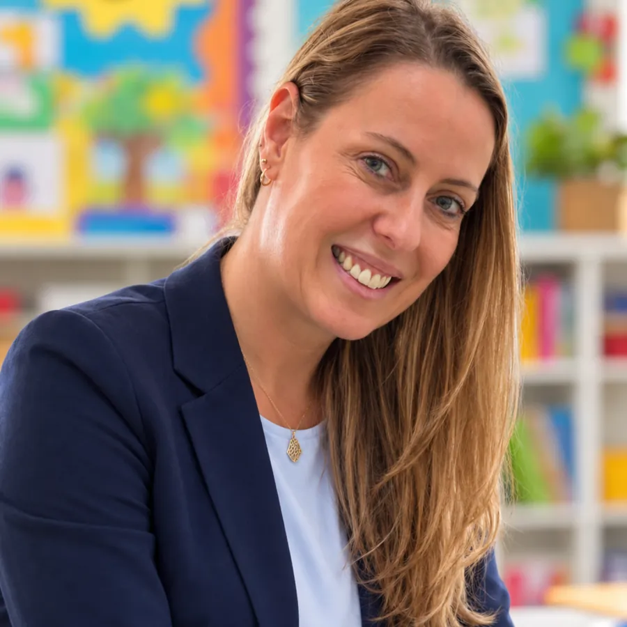 Tânia, directrice et psychologue de la crèche B.smart à Rabat